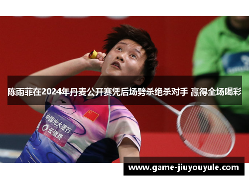 陈雨菲在2024年丹麦公开赛凭后场劈杀绝杀对手 赢得全场喝彩